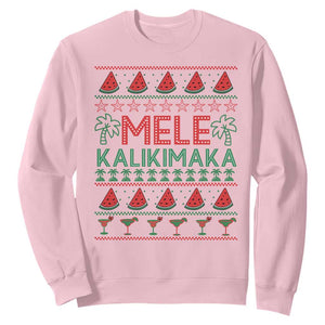 Mele Kalikimaka Sweatshirt Hawaiian Ugly Christmas Sweater