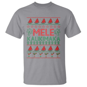 Mele Kalikimaka T Shirt Hawaiian Ugly Christmas Sweater