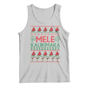 Mele Kalikimaka Tank Top Hawaiian Ugly Christmas Sweater