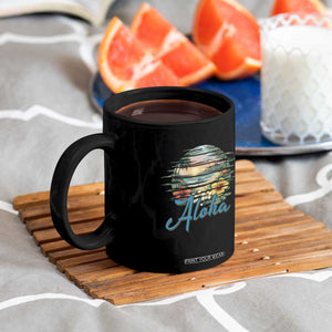 Vintage Hawaii Hibiscus Floral Coffee Mug Tropical Beach Vacation Graphic TS12 Print Your Wear
