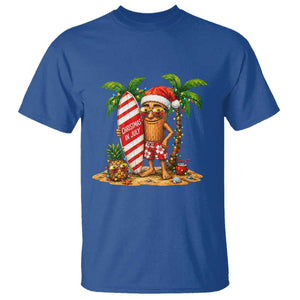 Funny Tung Tung Sahur Christmas In July T Shirt Beach Party Vacation TS12 Royal Blue Print Your Wear