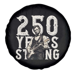 Vintage Abraham Lincoln Playing Guitar Spare Tire Cover 250 Years Strong TS12 Print Your Wear