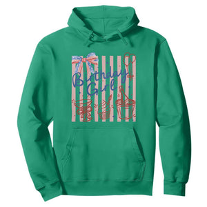 Patriotic Birthday Girl Hoodie Red White And Blue Party Graphic TS12 Irish Green Print Your Wear