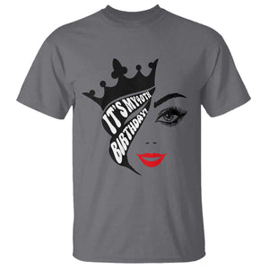 Its My 40th Birthday T Shirt Birthday Queen Crown Gift For Women TS12 Charcoal Print Your Wear