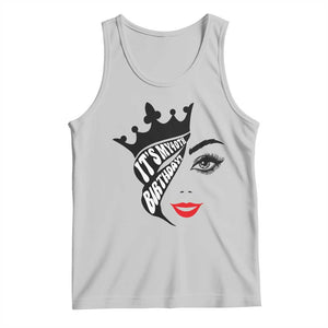 Its My 40th Birthday Tank Top Birthday Queen Crown Gift For Women TS12 Ash Print Your Wear