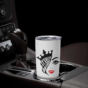 Its My 25th Birthday Tumbler Cup Birthday Queen Crown Gift For Women TS12 Print Your Wear