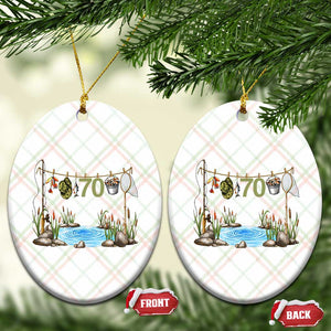 70th Birthday Fishing Ceramic Ornament Fisherman Birthday Party Gift TS12 Print Your Wear