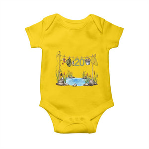 20th Birthday Fishing Baby Onesie Fisherman Birthday Party Gift TS12 Daisy Print Your Wear