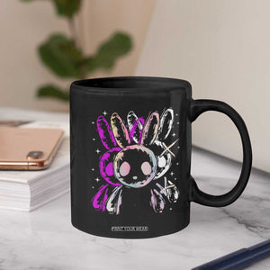 Horror Cute Bunny Rabbit Coffee Mug Horror Aesthetic TS12 Print Your Wear