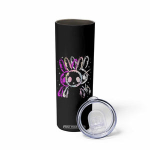 Horror Cute Bunny Rabbit Skinny Tumbler Horror Aesthetic TS12 Print Your Wear