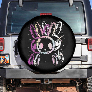 Horror Cute Bunny Rabbit Spare Tire Cover Horror Aesthetic TS12 No hole Black Print Your Wear