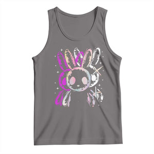 Horror Cute Bunny Rabbit Tank Top Horror Aesthetic TS12 Deep Heather Print Your Wear