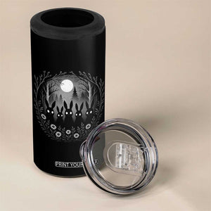 Creepy Cute Bunny Rabbits 4 in 1 Can Cooler Tumbler Dark Horror Aesthetic TS12 Print Your Wear