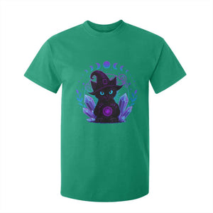 Witchy Black Cat T Shirt For Kid Funny Spellcasting Pastel Goth Aesthetic TS12 Irish Green Print Your Wear