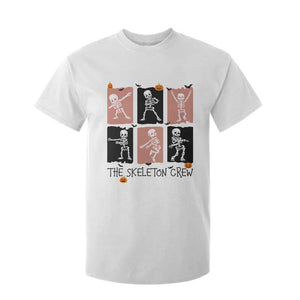 Funny The Skeleton Crew T Shirt For Kid Dancing Skeletons Halloween For Boys Girl Kids TS12 White Print Your Wear