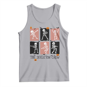Funny The Skeleton Crew Tank Top Dancing Skeletons Halloween For Boys Girl Kids TS12 Athletic Heather Print Your Wear