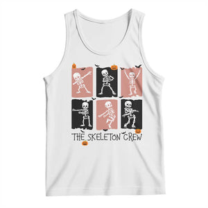 Funny The Skeleton Crew Tank Top Dancing Skeletons Halloween For Boys Girl Kids TS12 White Print Your Wear