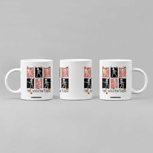 Funny The Skeleton Crew Coffee Mug Dancing Skeletons Halloween For Boys Girl Kids TS12 Print Your Wear