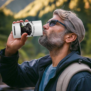 Black Labrador Retriever Is My Therapist 4 in 1 Can Cooler Tumbler Dog Lover Gift TS12 Print Your Wear