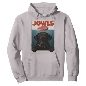 Black Labrador Retriever Hoodie Funny Jowls Horror Dog Poster TS12 Ice Gray Print Your Wear
