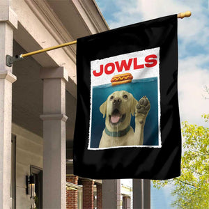 Funny Yellow Lab Jowls Garden Flag Labrador Retriever Lover Gift TS12 Print Your Wear