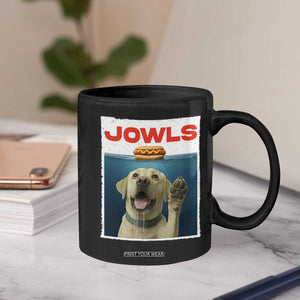 Funny Yellow Lab Jowls Coffee Mug Labrador Retriever Lover Gift TS12 Print Your Wear