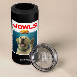 Funny Yellow Lab Jowls 4 in 1 Can Cooler Tumbler Labrador Retriever Lover Gift TS12 Print Your Wear
