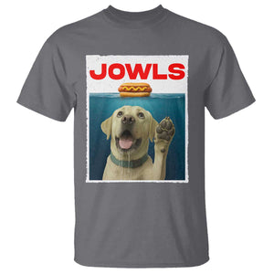 Funny Yellow Lab Jowls T Shirt Labrador Retriever Lover Gift TS12 Charcoal Print Your Wear