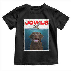 Chocolate Labrador Retriever Toddler T Shirt Funny Jowls Horror Dog Poster TS12 Black Print Your Wear