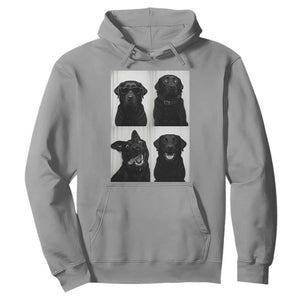 Funny Black Lab Hoodie Photobooth Selfie Dog Mom Gift TS12 Sport Gray Print Your Wear