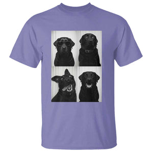 Funny Black Lab T Shirt Photobooth Selfie Dog Mom Gift TS12 Violet Print Your Wear