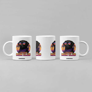 Funny Black Labrador Coffee Mug Dog Mom Retro Sunset Gift TS12 Print Your Wear