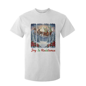 Joy Is Resistance Portland Frog Protest T Shirt For Kid Funny Holiday Meme Gift Idea TS12 White Print Your Wear