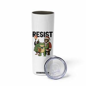 Portland Frog Protest Frogs Together Strong Skinny Tumbler Funny Holiday Gift TS12 Print Your Wear