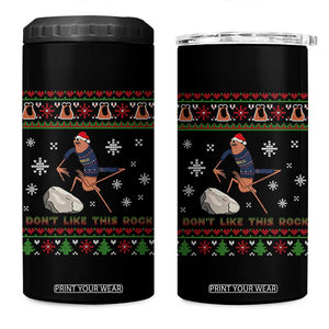 Funny Marcus The Worm Meme 4 in 1 Can Cooler Tumbler I Do Not Like This Rock Ugly Christmas Gift TS12 One Size: 16 oz Black Print Your Wear