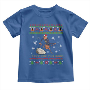 Funny Marcus The Worm Meme Toddler T Shirt I Do Not Like This Rock Ugly Christmas Gift TS12 Royal Blue Print Your Wear