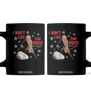 I Do Not Like This Rock Coffee Mug Christmas Marcus The Worm Meme Gift - Print Your Wear