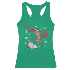 I Do Not Like This Rock Racerback Tank Top Christmas Marcus The Worm Meme Gift TS12 Irish Green Print Your Wear