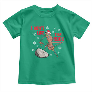 I Do Not Like This Rock Toddler T Shirt Christmas Marcus The Worm Meme Gift TS12 Irish Green Print Your Wear