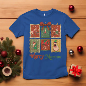 Christmas Marcus The Worm Meme T Shirt Funny Merry Marcus Gift TS12 Royal Blue Print Your Wear