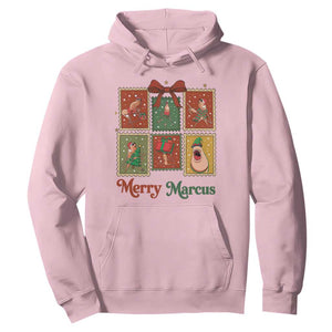 Christmas Marcus The Worm Meme Hoodie Funny Merry Marcus Gift TS12 Light Pink Print Your Wear
