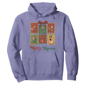 Christmas Marcus The Worm Meme Hoodie Funny Merry Marcus Gift TS12 Violet Print Your Wear