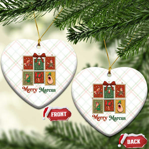 Christmas Marcus The Worm Meme Ceramic Ornament Funny Merry Marcus Gift TS12 Print Your Wear