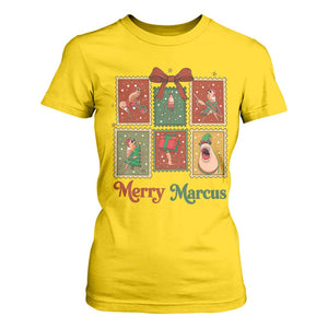 Christmas Marcus The Worm Meme T Shirt For Women Funny Merry Marcus Gift TS12 Daisy Print Your Wear