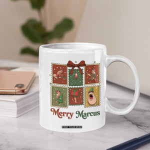 Christmas Marcus The Worm Meme Coffee Mug Funny Merry Marcus Gift - Print Your Wear