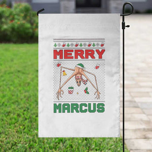 Marcus The Worm Meme Merry Marcus Garden Flag Funny Ugly Christmas Gift TS12 Print Your Wear