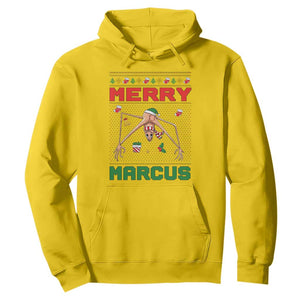 Marcus The Worm Meme Merry Marcus Hoodie Funny Ugly Christmas Gift TS12 Daisy Print Your Wear