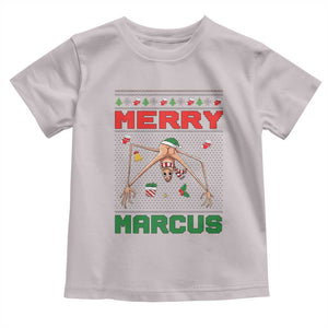 Marcus The Worm Meme Merry Marcus Toddler T Shirt Funny Ugly Christmas Gift TS12 Ice Gray Print Your Wear