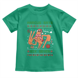 Marcus Says Six Seven Toddler T Shirt Funny Ugly Christmas Meme Gift TS12 Irish Green Print Your Wear