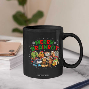 Gen Z Italian Merry Brainrot Christmas Coffee Mug Meme Holiday Gift TS12 Print Your Wear